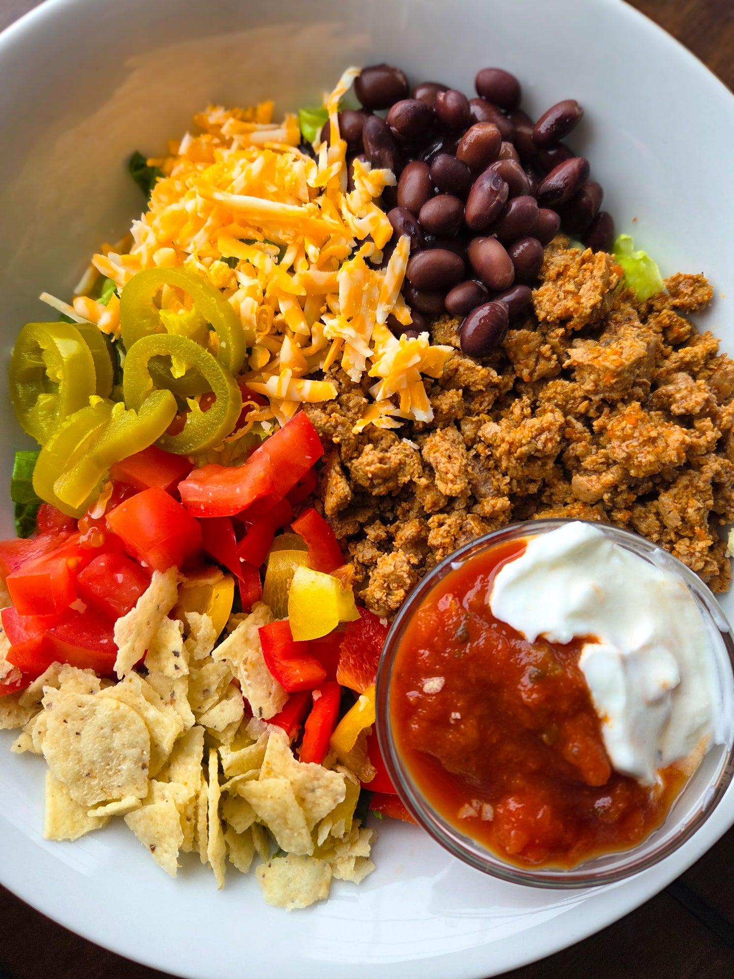 Lunch Option 1 - Loaded Nacho Salad