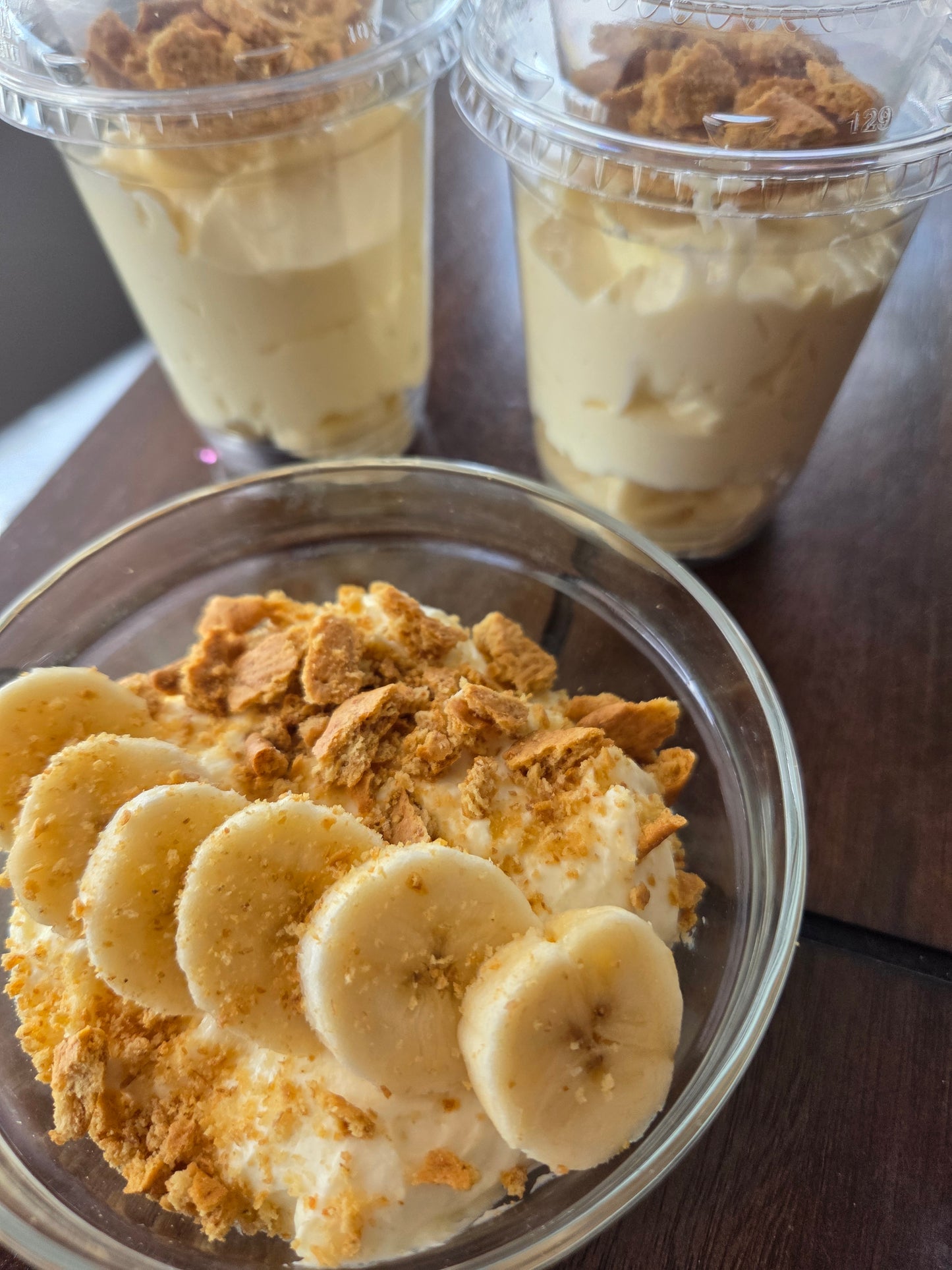 Dessert Option 2 - Banana Cream Parfait