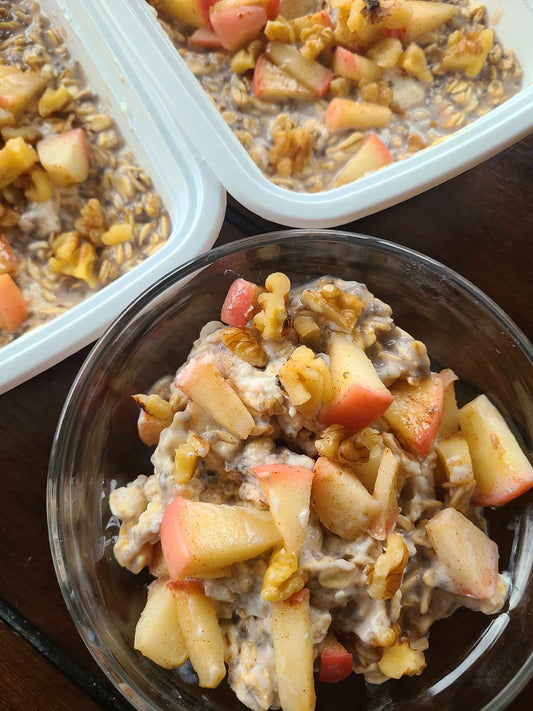Breakfast Option 1 - Overnight Apple Pie Oats