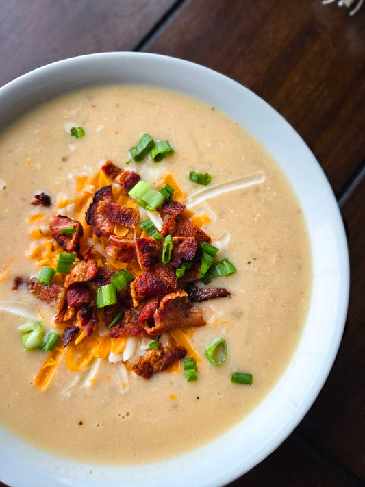 Lunch Option 1 - Cream of Potato & Cheddar