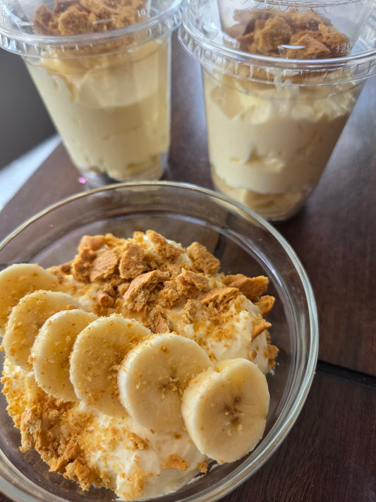 Dessert Option 2 - Banana Cream Parfait
