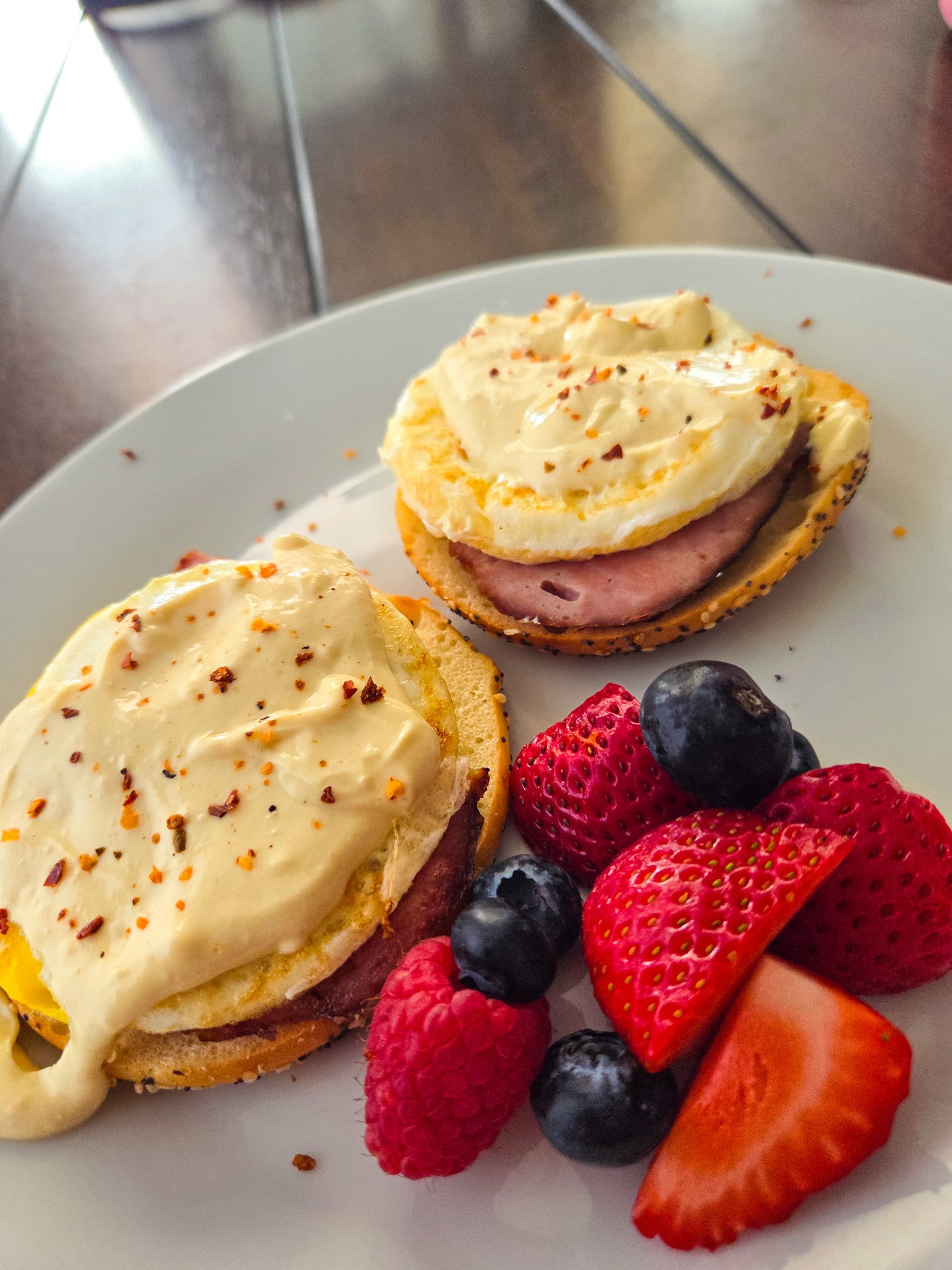 Breakfast Option 2 - Calorie Conscious Eggs Benny