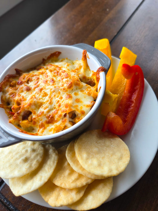 Snack Option - Chorizo Street Corn Queso Dip